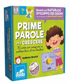 Cover Prime parole per crescere. 35 carte per insegnare a parlare bene al tuo bambino