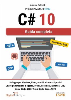 Cover Programmare con C# 10. Guida completa