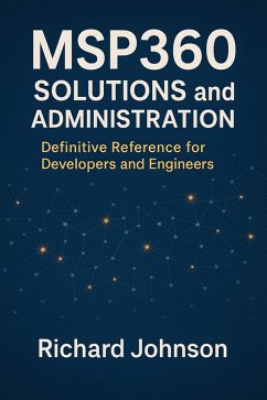 Cover MSP360 Solutions and Administration (eBook, ePUB)