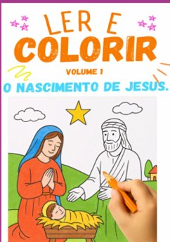 Cover Ler E Colorir - O Nascimento De Jesus (eBook, ePUB)