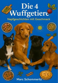 Cover Die 4 Wuffgetiere - Napfgeschichten mit Geschmack (eBook, ePUB)