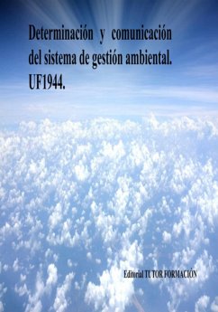 Cover Determinación Y Comunicación Del Sistema De Gestión Ambiental. Uf1944. (eBook, ePUB)