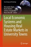 Local Economic Systems and Housing Real Estate Markets in University Towns (eBook, PDF)