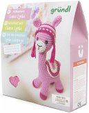 gründl Häkeltier Lama Lydia, Nähset, Häkelset