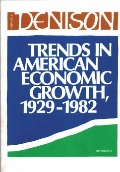 Trends in American Economic Growth (eBook, ePUB) - Denison, Edward
