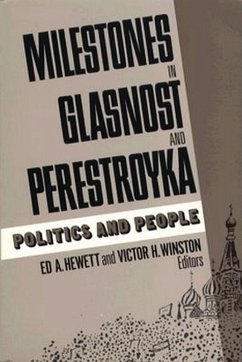 Cover Milestones in Glasnost and Perestroyka (eBook, ePUB)
