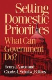 Setting Domestic Priorities (eBook, ePUB)