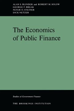 The Economics Of Public Finance (eBook, ePUB) - Blinder, Alan