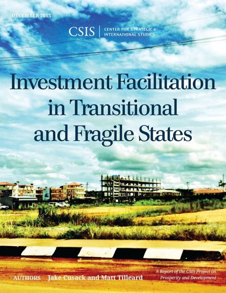 Investment Facilitation in Transitional and Fragile States (eBook, PDF)