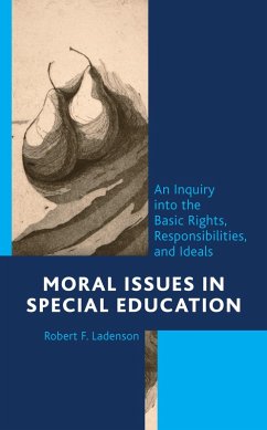Cover Moral Issues in Special Education (eBook, PDF)