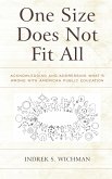 One Size Does Not Fit All (eBook, PDF)