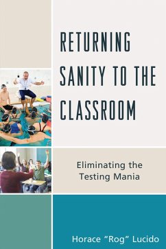 Cover Returning Sanity to the Classroom (eBook, PDF)