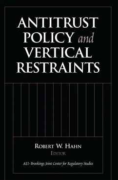 Cover Antitrust Policy and Vertical Restraints (eBook, PDF)