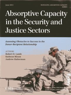 Cover Absorptive Capacity in the Security and Justice Sectors (eBook, PDF)