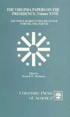 Cover The Virginia Papers on the Presidency (eBook, ePUB)