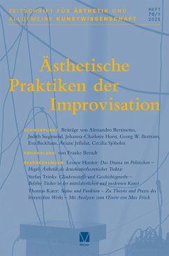 Cover Ästhetische Praktiken der Improvisation (eBook, PDF)