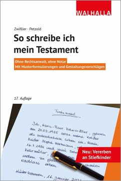 Cover So schreibe ich mein Testament (eBook, ePUB)