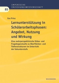 Cover Lernunterstützung in Schülerarbeitsphasen: Angebot, Nutzung und Wirkung