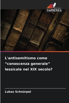 Cover L'antisemitismo come 