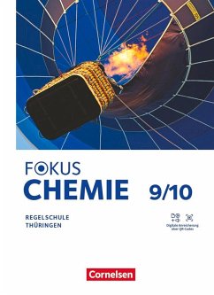Cover Fokus Chemie 9./10. Schuljahr - Mittlere Schulformen - Thüringen 2025 - Schulbuch