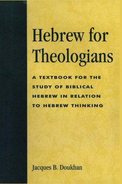 Cover Hebrew for Theologians (eBook, ePUB)