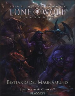Cover Bestiario del Magnamund. Lupo solitario. Lone wolf. Il gioco di ruolo