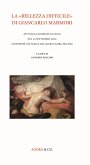 La «bellezza difficile» di Giancarlo Marmori. Atti della giornata di studi del 13 settembre 2022 Università Cattolica del Sacro Cuore, Milano La «bellezza difficile» di Giancarlo Marmori. Atti della giornata di studi del 13 settembre 2022 Università Cattolica del Sacro Cuore, Milano