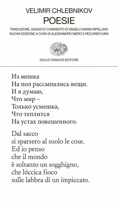 Poesie. Testo originale a fronte - Chlebnikov, Velimir