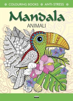Mandala animali. Antistress Cover Mandala animali. Antistress