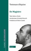 De Magistro. Testo latino a fronte De Magistro. Testo latino a fronte
