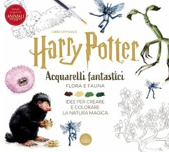Cover Harry Potter. Acquarelli fantastici