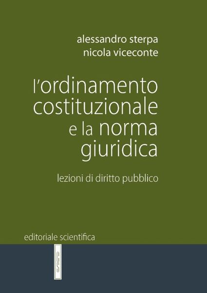 L' ordinamento costituzionale e la norma giuridica. Lezioni di diritto pubblico