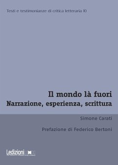 Cover Il mondo là fuori. Narrazione, esperienza, scrittura