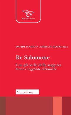 Cover Re Salomone. Con gli occhi della saggezza. Storie e leggende rabbiniche