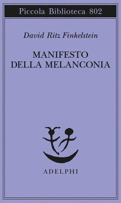 Cover Manifesto della melanconia
