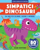 Simpatici dinosauri. Colorsticker Simpatici dinosauri. Colorsticker