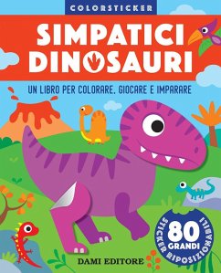 Simpatici dinosauri. Colorsticker