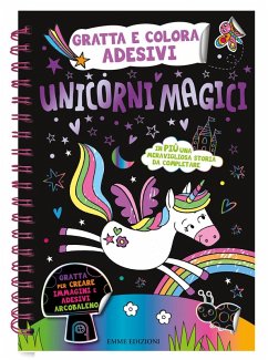 Cover Unicorni magici. Gratta e colora adesivi