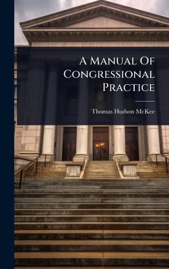 Cover A Manual Of Congressional Practice
