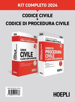 Codice civile+Codice di procedura civile. Kit completo 2024 - Franchi, Luigi; Feroci, Virgilio; Ferrari, Santo