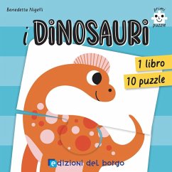 Cover I dinosauri. Primi puzzle