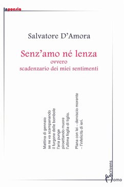 Cover Senz'amo né lenza, ovvero scadenzario dei miei sentimenti