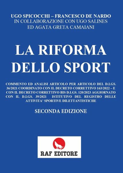 La riforma dello sport