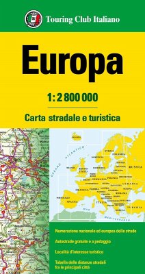 Cover Europa 1:2.800.000. Carta stradale e turistica