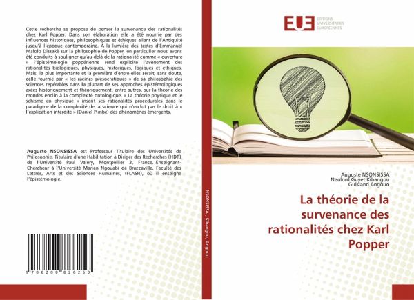 La théorie de la survenance des rationalités chez Karl Popper La théorie de la survenance des rationalités chez Karl Popper
