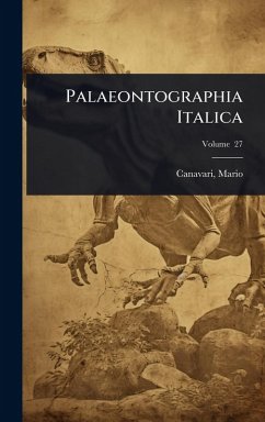 Cover Palaeontographia Italica