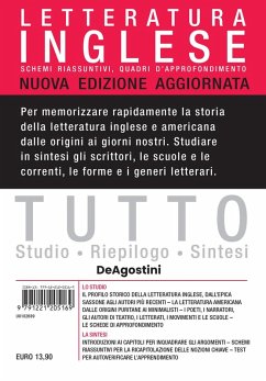 Tutto letteratura inglese. Schemi riassuntivi, quadri d'approfondimento - Boffi, Paolo; Cazzini Tartaglino Mazzucchelli, Anna