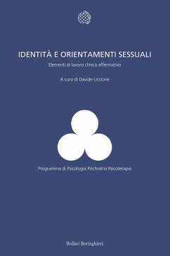 Cover Identità e orientamenti sessuali. Elementi di lavoro clinico affermativo