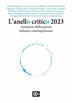 Cover L' anello critico 2023. Annuario della poesia italiana contemporanea