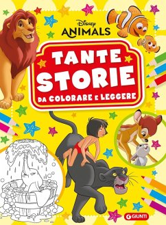 Cover Animali Disney. Tante storie da colorare e leggere